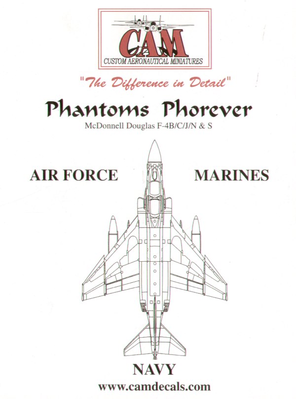 McDonnell F-4B Phantom/F-4J (2) 152972 AB/200 VF-32 Swordsmen CAG USS JFK; 148422 NJ/119 VF-121 Pacemakers