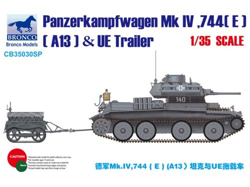 Pz.Kpfw.Mk.IV 744(E) (A13 Cruiser) & UE Trailer