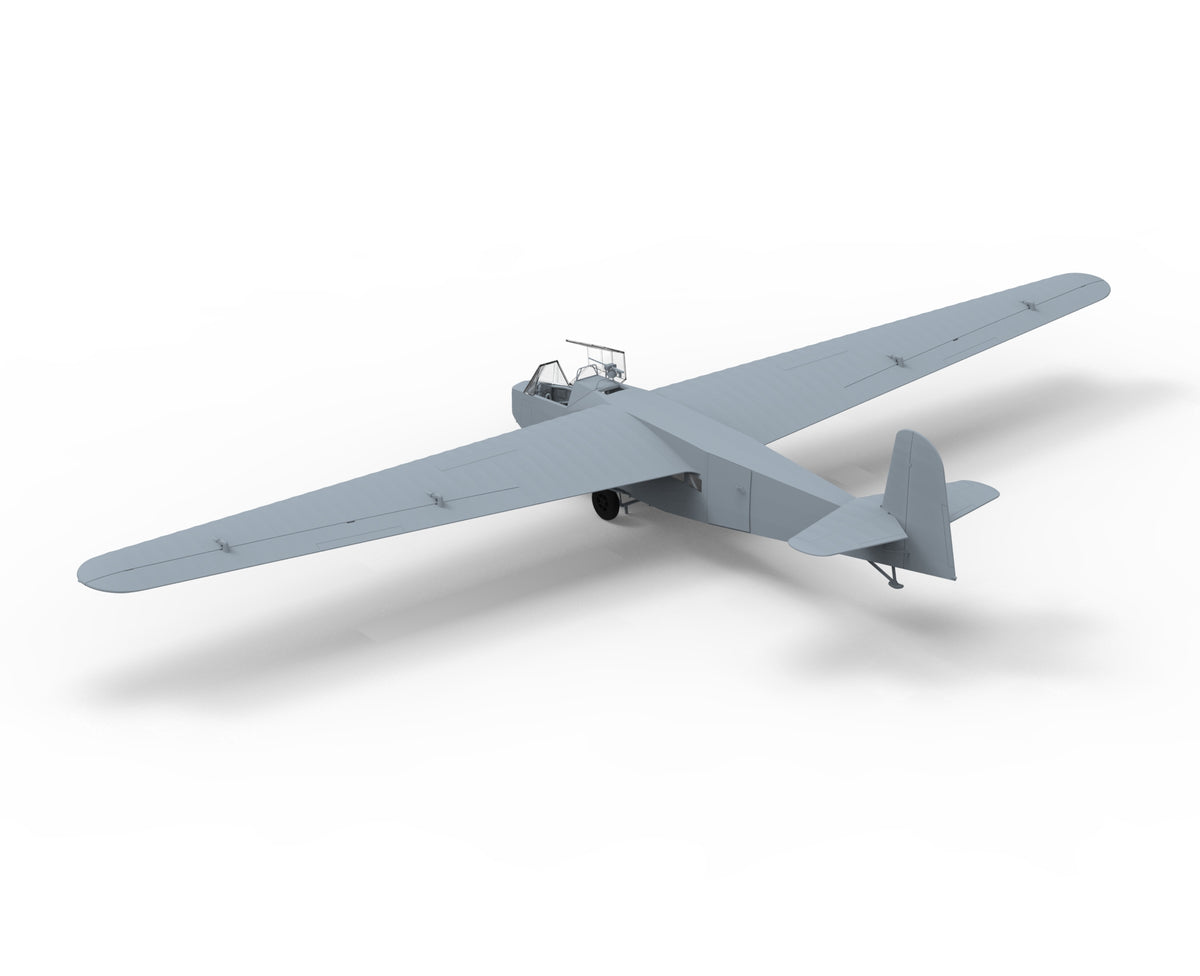 DFS DFS-230B-1 German Invasion Glider with Dragon Paratroops figures (Operation Eiche)