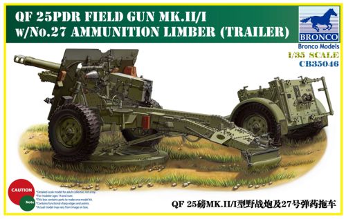 British QF 25pdr Field Gun Mk.II/I