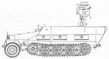 German Sd.Kfz.251/20 Ausf.D UHU (designed to be used with Hasegawa kits)