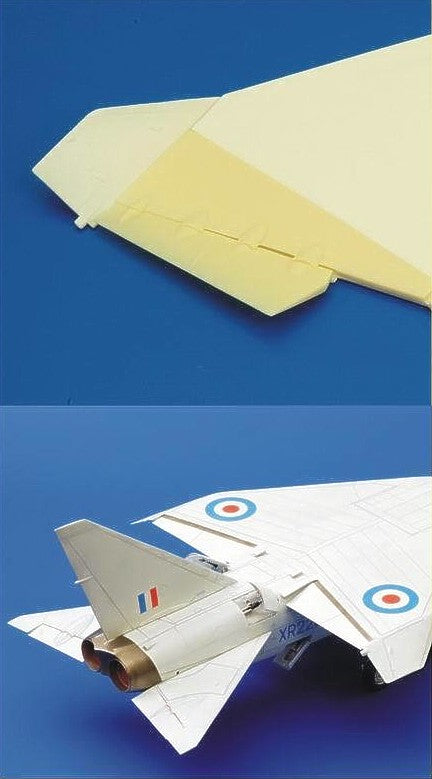 BAC TSR-2 Control surfaces set (designed to be used with Airfix kits)