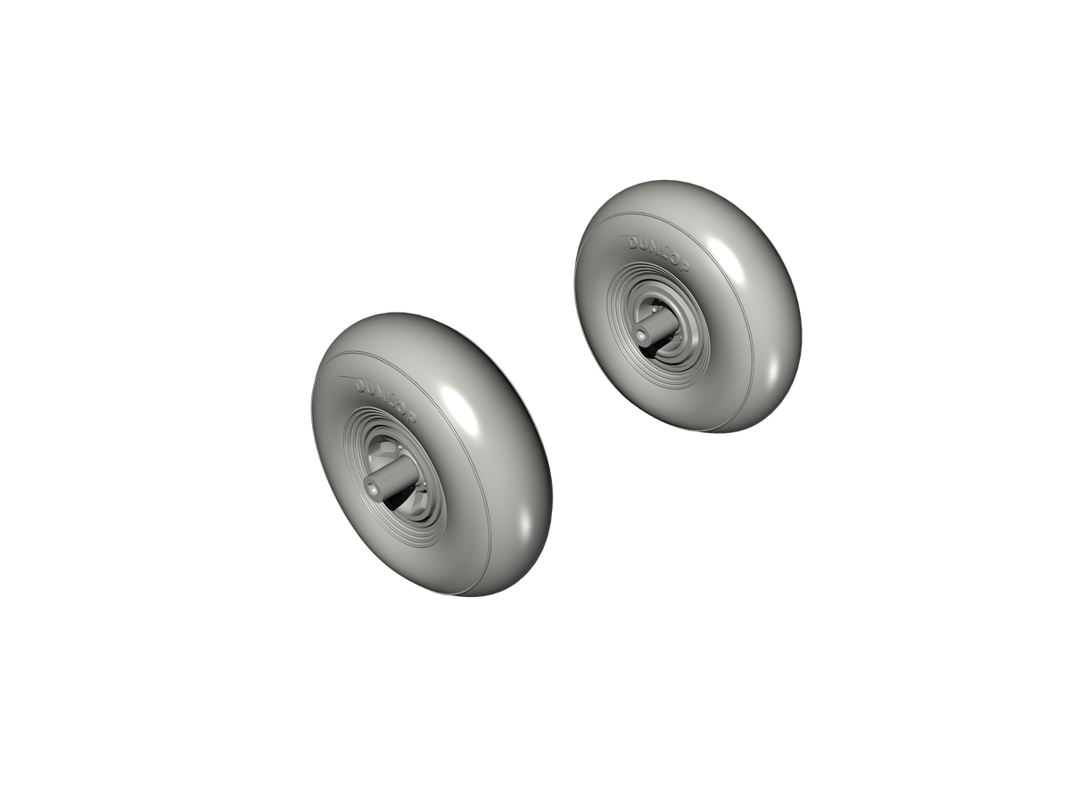 Bristol Blenheim Mk.IMk.IF main wheels (designed to be used with Airfix kits)