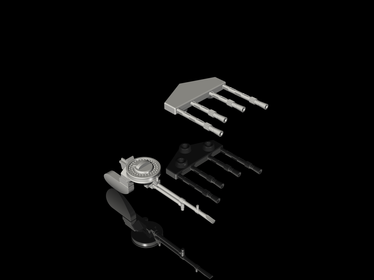 Bristol Blenheim Mk.IF Armament (designed too be used with Airfix kits)