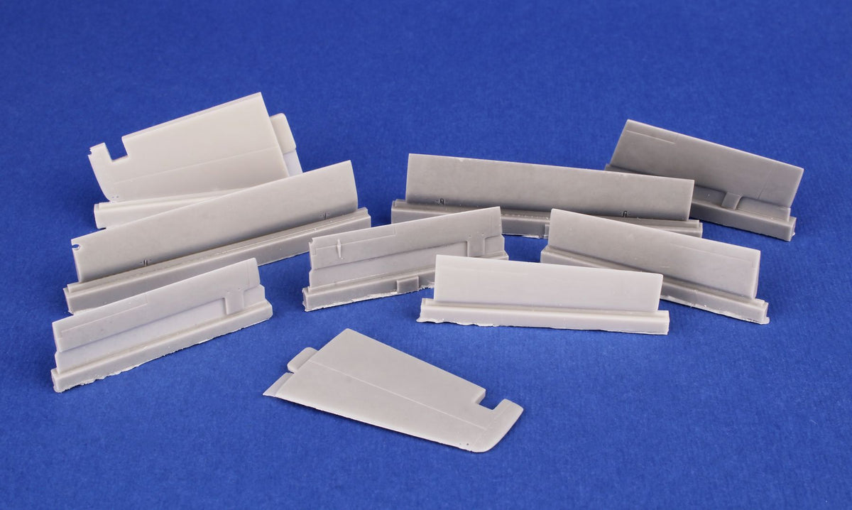 Aermacchi MB-326 Control Surfaces 1/48 / (designed to be used with Italeri kits) Separate control surfaces made (designed to be used with Italeri kits) .