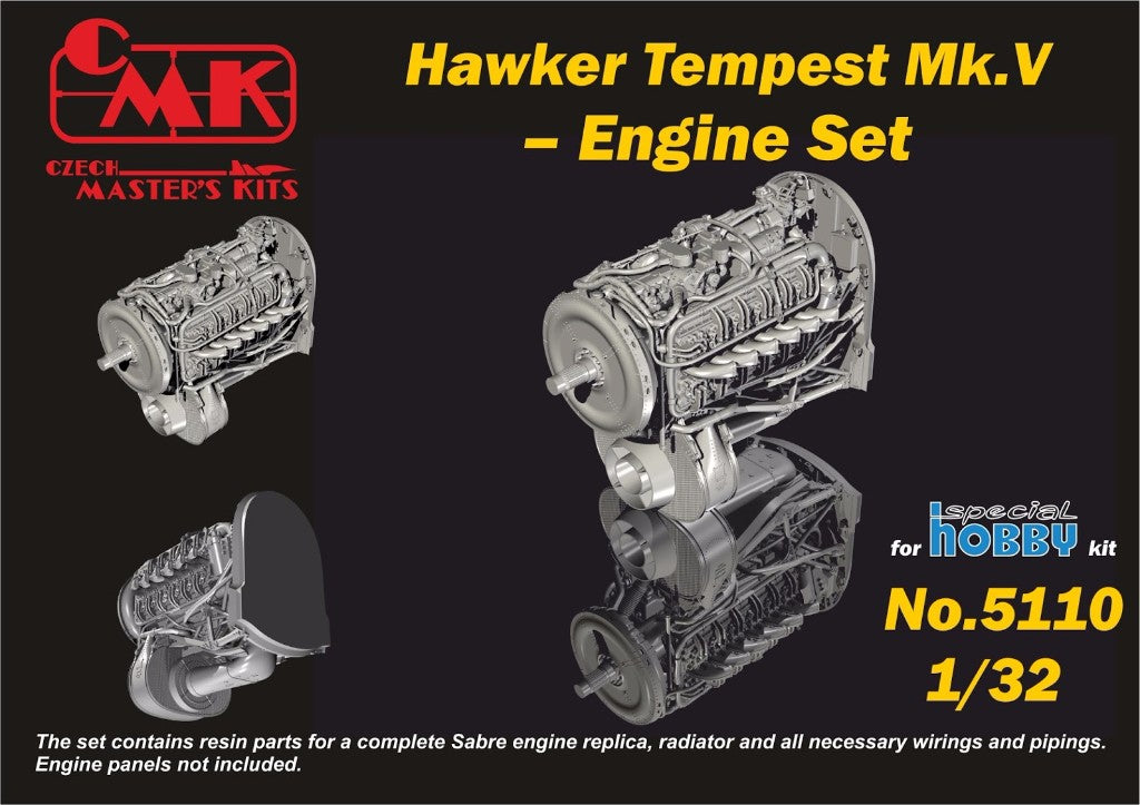 CMK/Czech Master Kits Hawker Tempest Engine - CMK5110