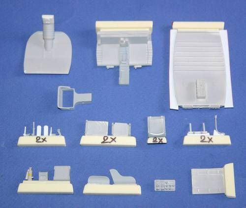 Hughes OH-6 interior (designed to be used with Dragon kits) (Special Hobby sold out June 2023)