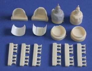 Douglas B-26K Invader engine set (designed to be used with Italeri kits) Special Hobby sold out August 2023