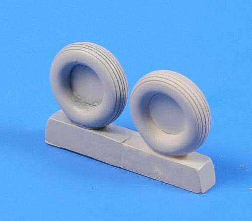 Mitsubishi A6M2/A6M5 Zero wheels (designed to be used with Tamiya kits)