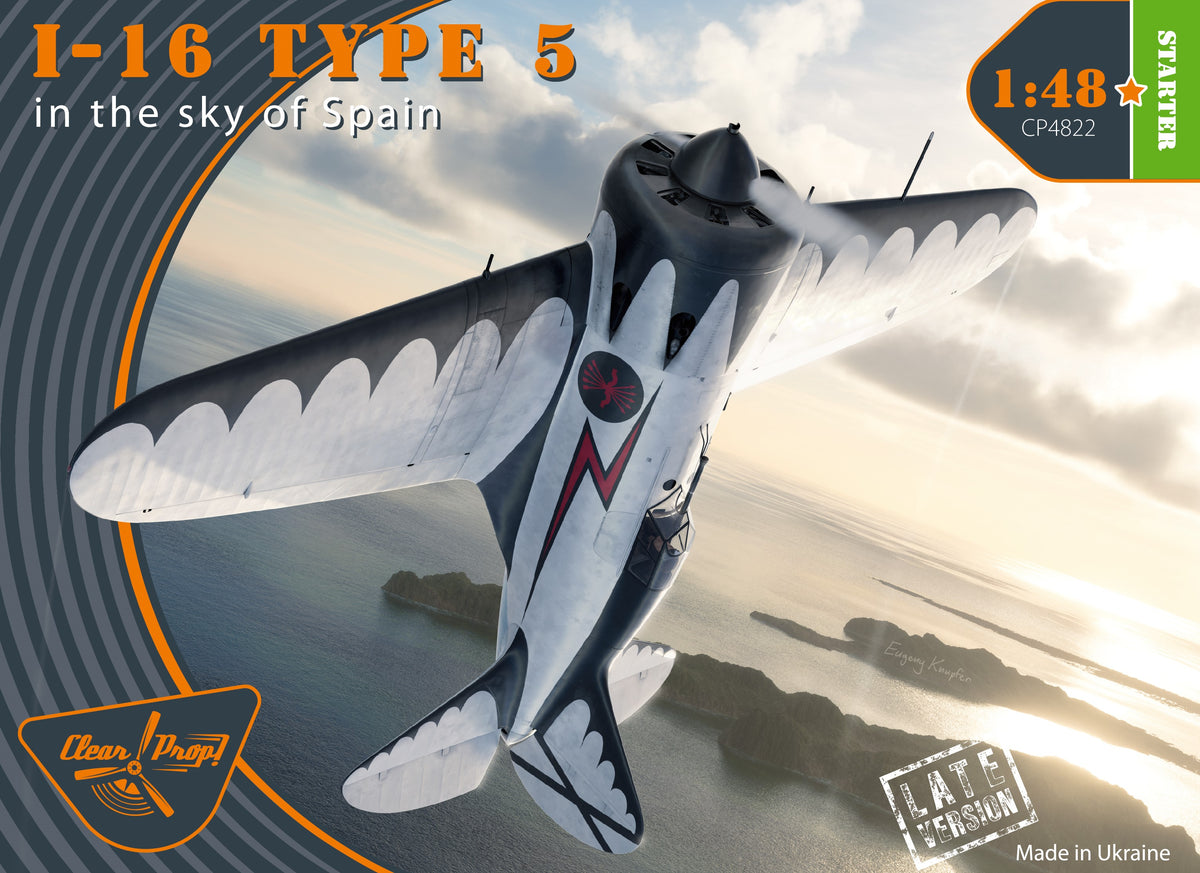 Polikarpov I-16 type 5 (in the sky of Spain late version) Starter kit