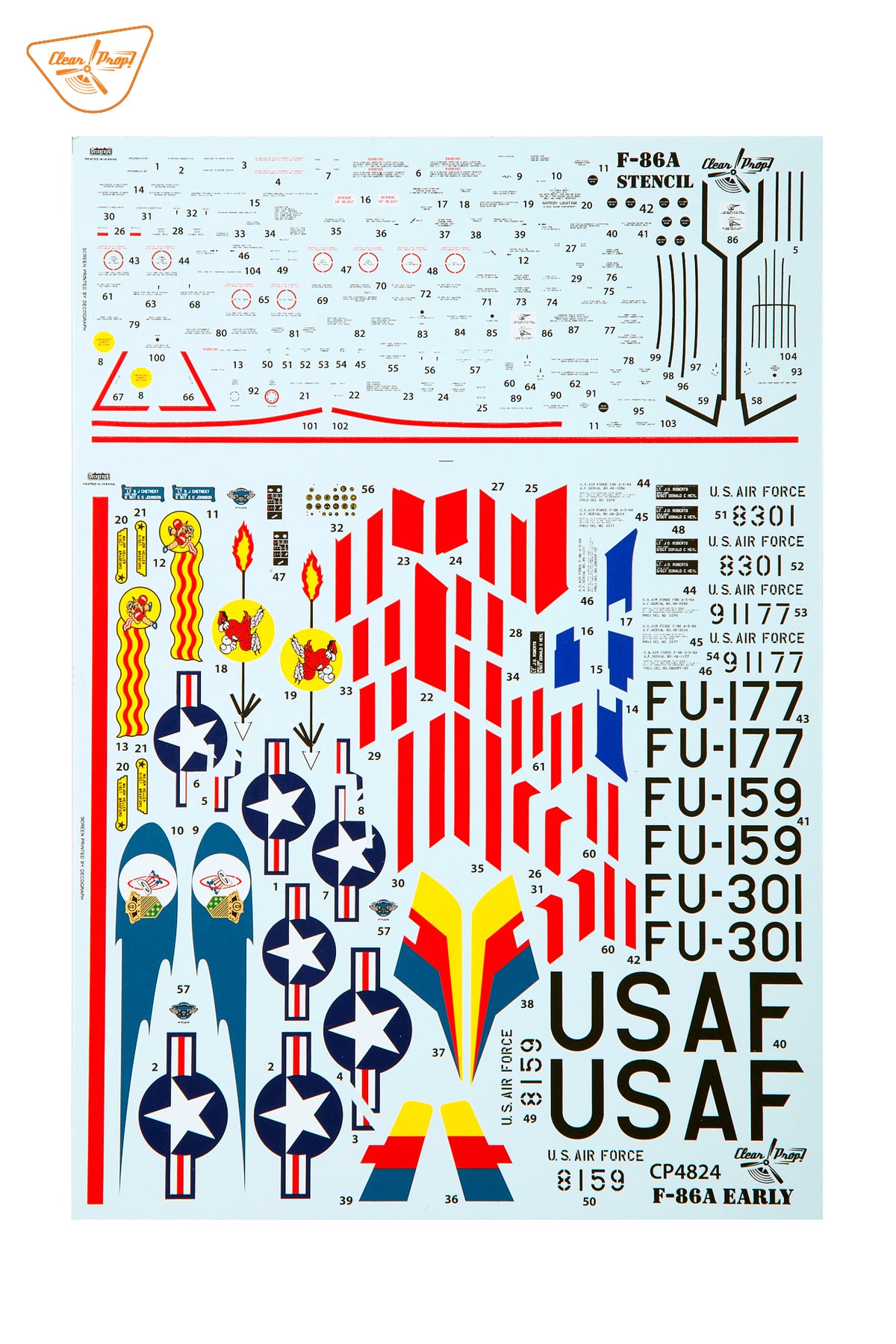 North-American F-86A Sabre Advanced kit