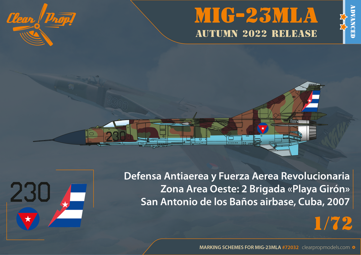 Mikoyan MiG-23ML/MLA Flogger-G Advanced kit