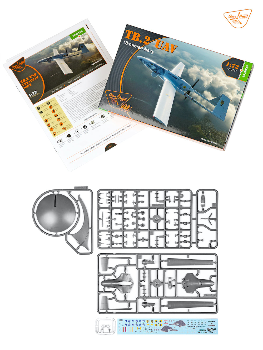 Bayraktar TB.2 UAV UKRAINIAN NAVY - Starter kit