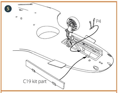Bayraktar TB.2 Unmanned Aerial Vehicle PE parts (designed to be used with Clear Prop Models kits)