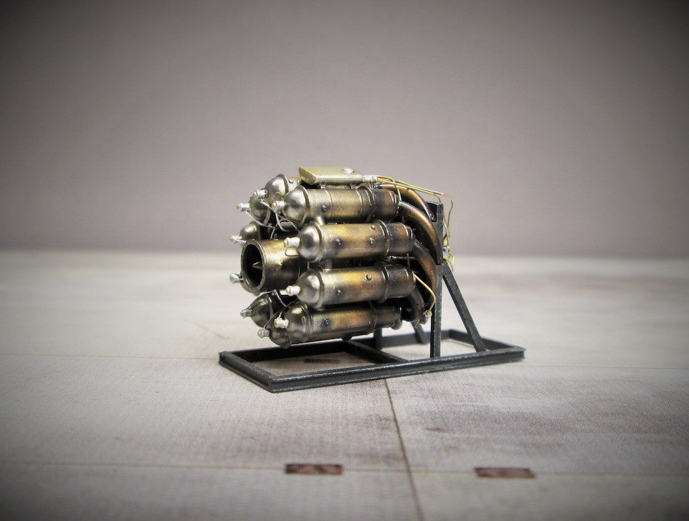 Gloster E28/39 Pioneer engine set (designed to be used with Clear Prop Models kits)