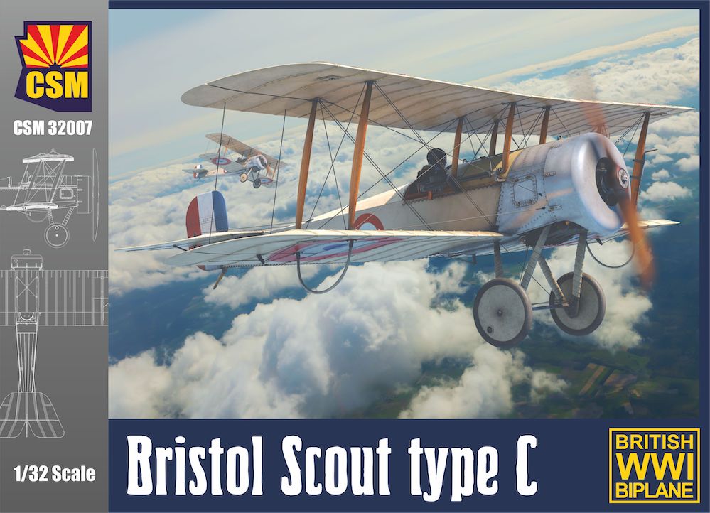 Copper State Models Bristol Scout (type - CSM32-007