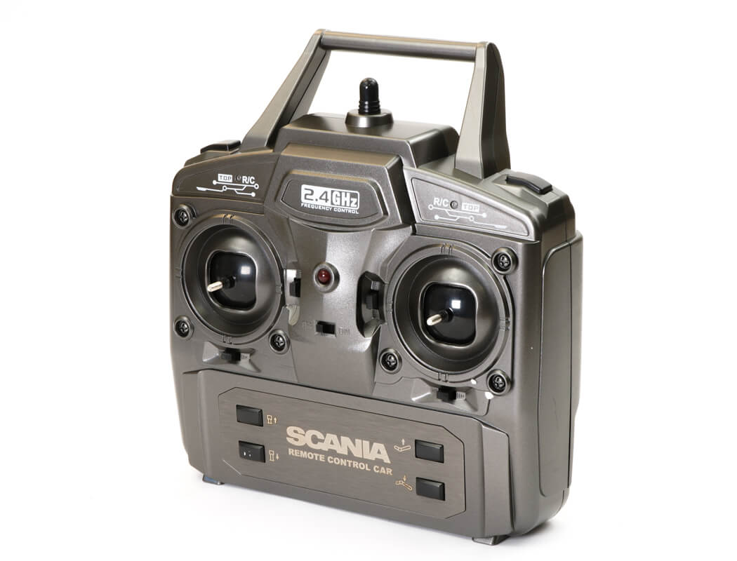 Scania remote control device on a white background