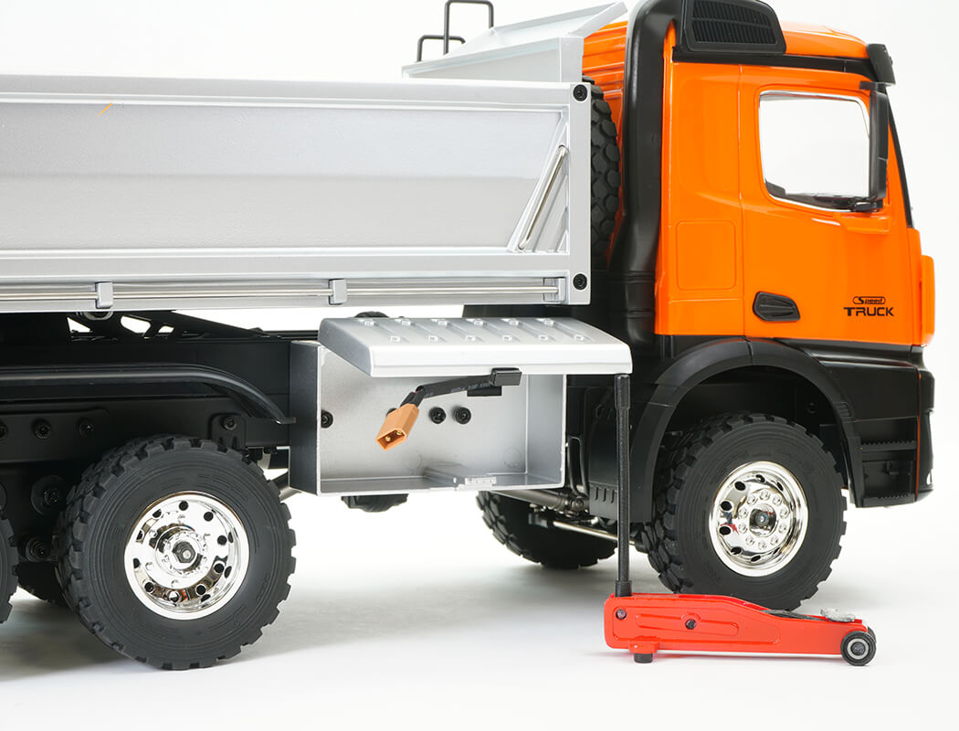 HUINA 1/14 ALLOY 14CH PART METAL 2.4G DUMP TRUCK CY1598