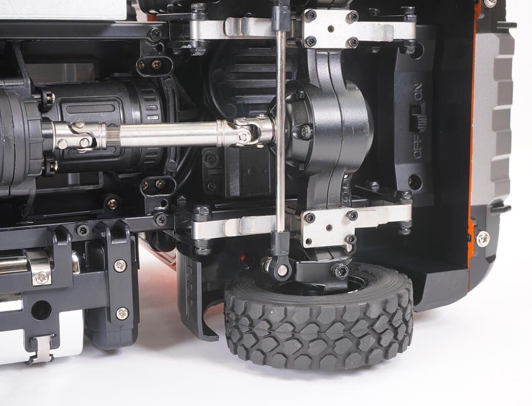 HUINA 1/14 ALLOY 14CH PART METAL 2.4G DUMP TRUCK CY1598