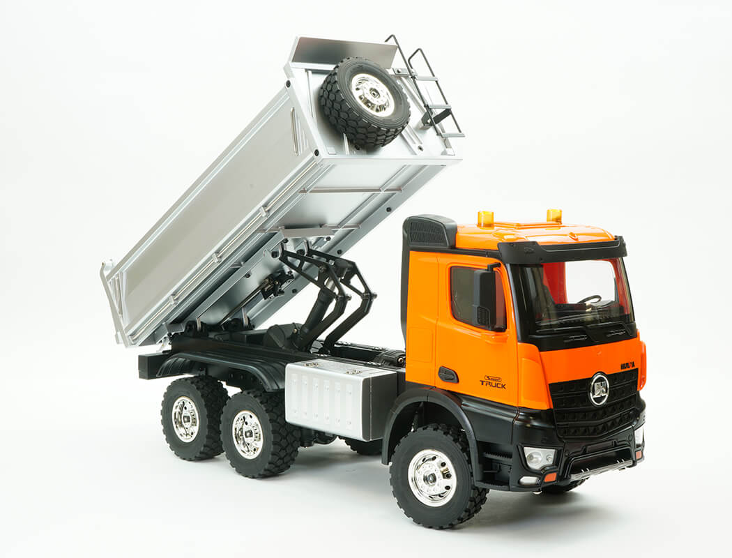 HUINA 1/14 ALLOY 14CH PART METAL 2.4G DUMP TRUCK CY1598