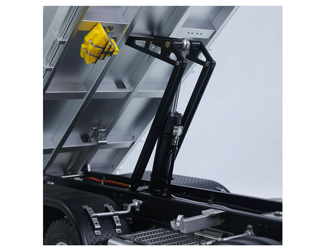 HuiNa Huina K5701 1/14 Kabolite Dump Metal 8X8 Truck 2-Speed Orange CY3367OG