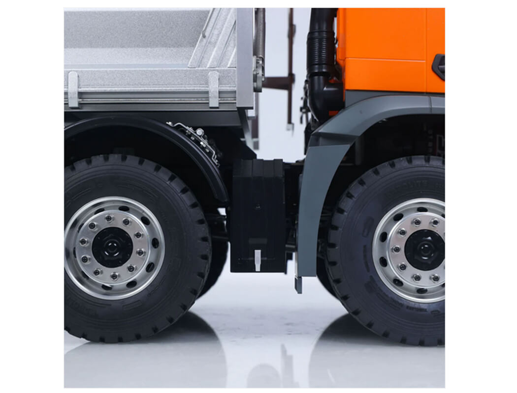 HuiNa Huina K5701 1/14 Kabolite Dump Metal 8X8 Truck 2-Speed Orange CY3367OG