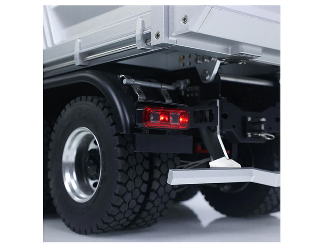 HuiNa Huina K5701 1/14 Kabolite Dump Metal 8X8 Truck 2-Speed Orange CY3367OG