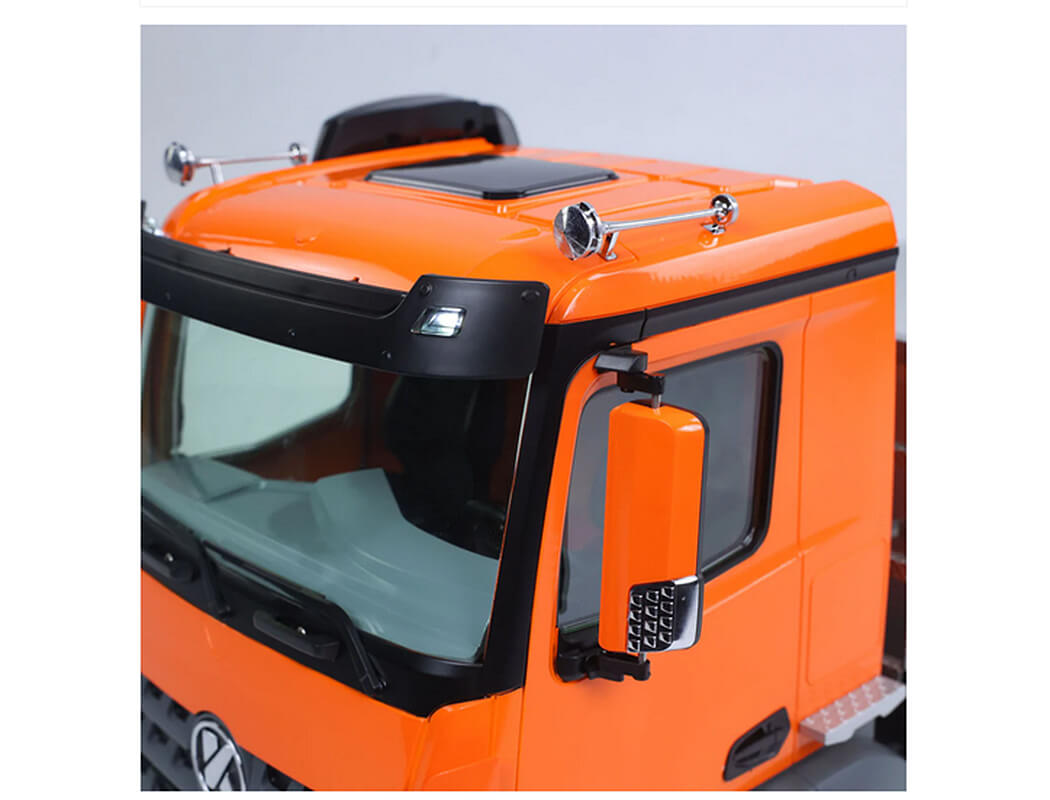 HuiNa Huina K5701 1/14 Kabolite Dump Metal 8X8 Truck 2-Speed Orange CY3367OG