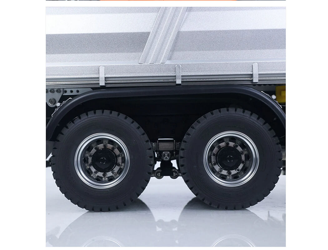 HuiNa Huina K5701 1/14 Kabolite Dump Metal 8X8 Truck 2-Speed Orange CY3367OG