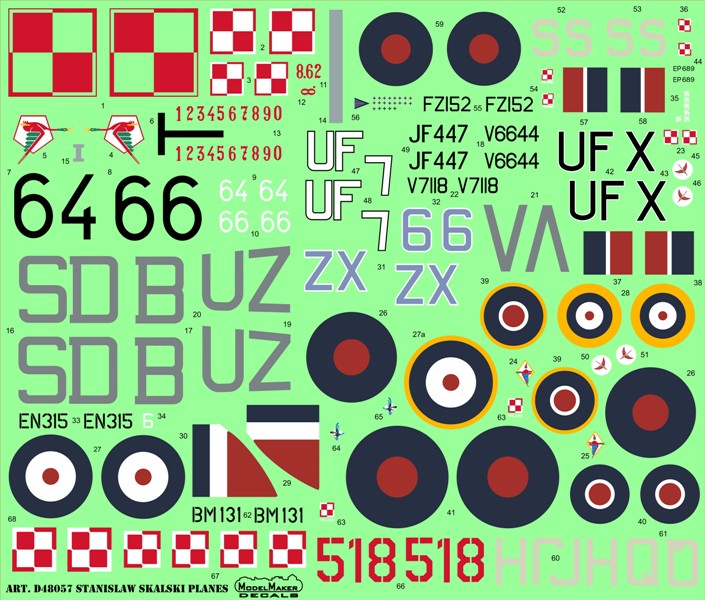 Stanislaw Skalski planes