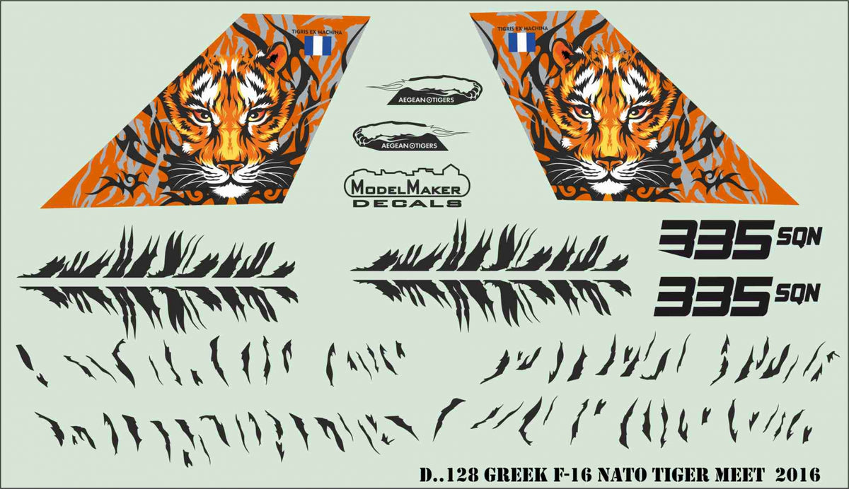 Greek F-16 Nato Tiger Meet 2016