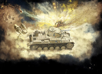 1/35 Pz.Kpfw.II Ausf.C with Interior, 4 Figures & Accessories