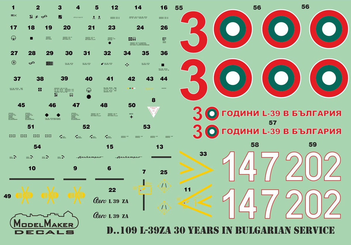 Aero L-39ZA 30 Years in Bulgarian service