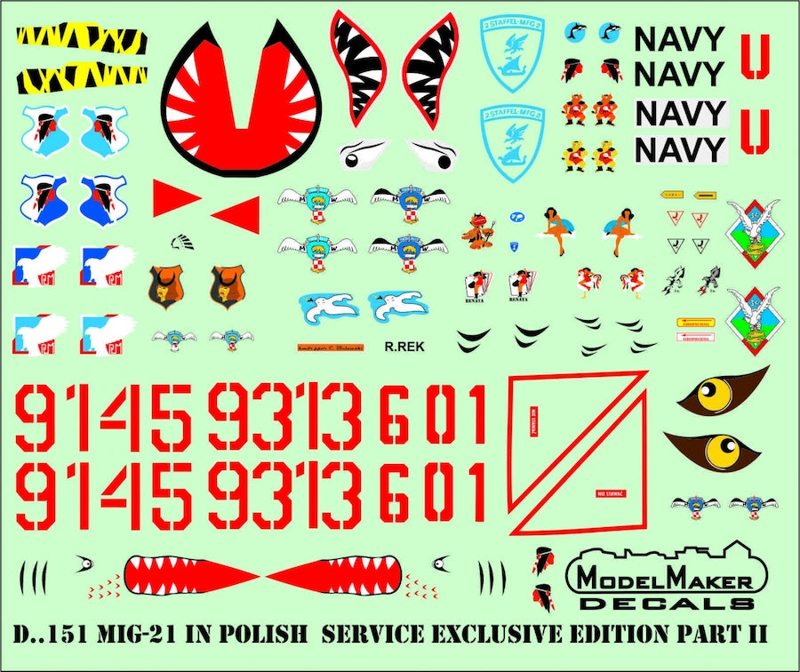Mikoyan MiG-21 in Polish service exclusive edition part II