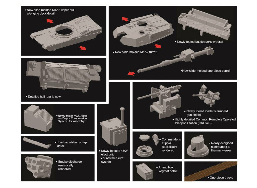 Dragon 1/72 M1A2 Sep V2 D7615