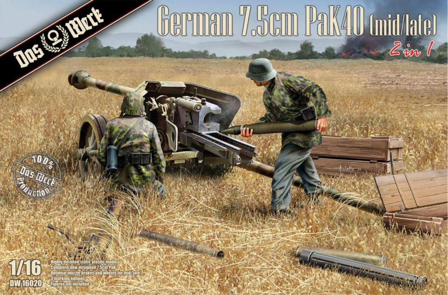 Das Werk PAK40 7.5 cm Mid/Late DASDW16020