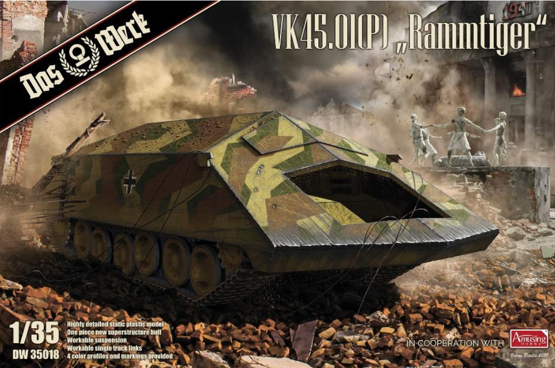 Das Werk Rammtiger VK45.01 (P) - DASDW35018