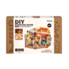 Rolife Corner Bookstore DIY Miniature House Kit DG164 12