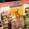 Rolife Garage Workshop DIY Miniature House Kit DG165 3