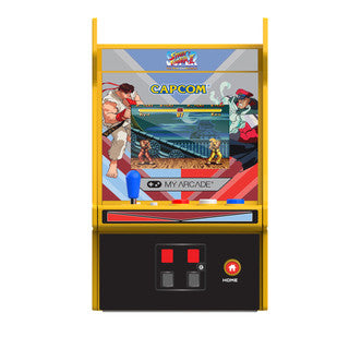 Super Street Fighter II Micro Player Pro 6.7" Portable Retro Arcade (2 Games In 1)