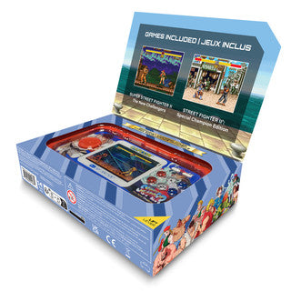 Super Street Fighter II Pocket Player Pro Portable Gaming System (2 Games In 1)