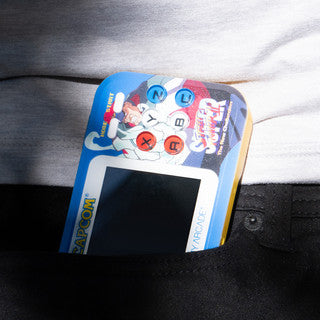 Super Street Fighter II Pocket Player Pro Portable Gaming System (2 Games In 1)