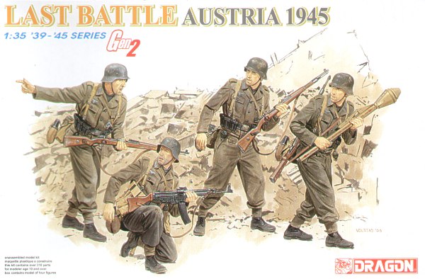 German soldiers, Last Battle (Austria 1945)