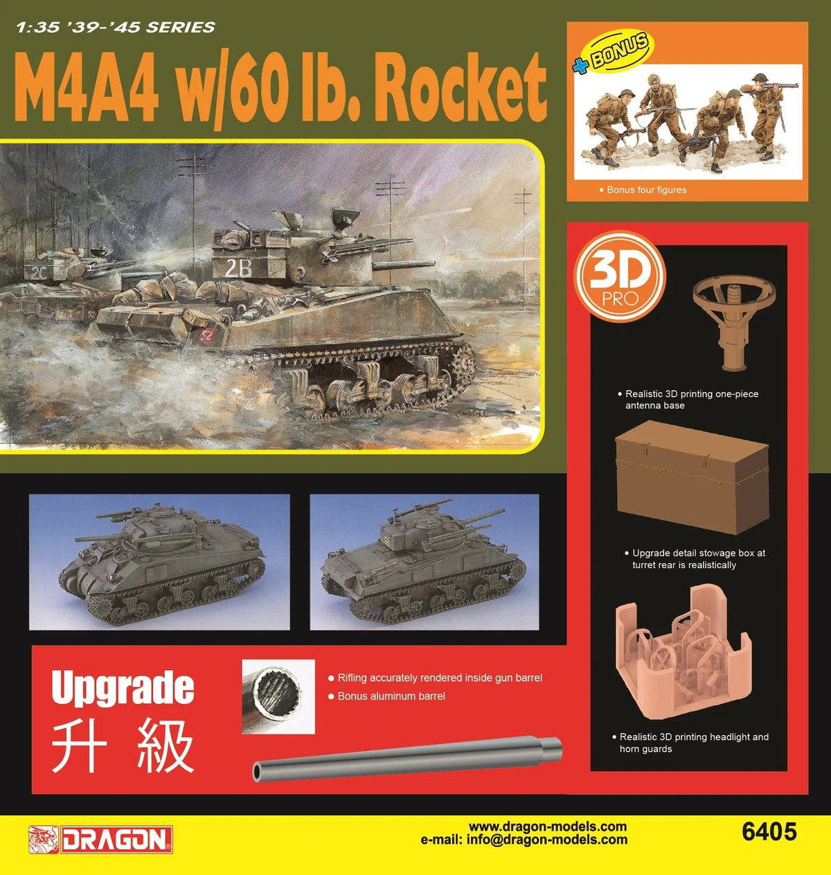 M4A4 Sherman with 60lb Rocket