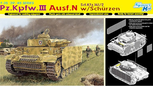 Pz.Kpfw.III Ausf.N with Schurzen/Schürzen