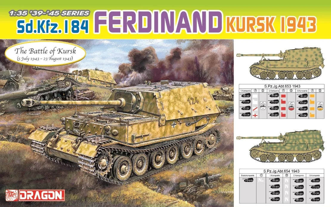 Sd.Kfz.184 Ferdinand (the Battle of Kursk)