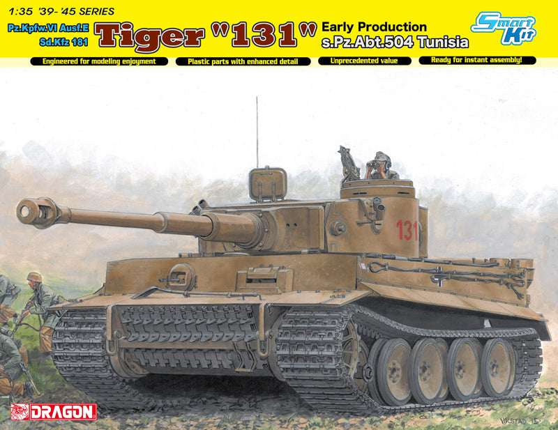 Dragon Pz.Kpfw.VI Ausf.E Tiger - DN6820 - Military Vehicle Kits