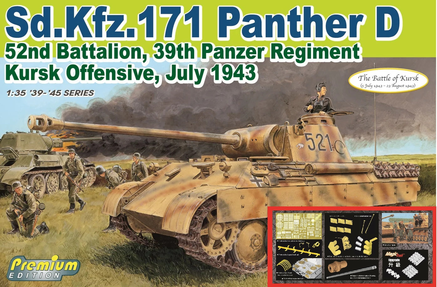 Dragon Pz.Kpfw.V Ausf.D Panther - DN6867
