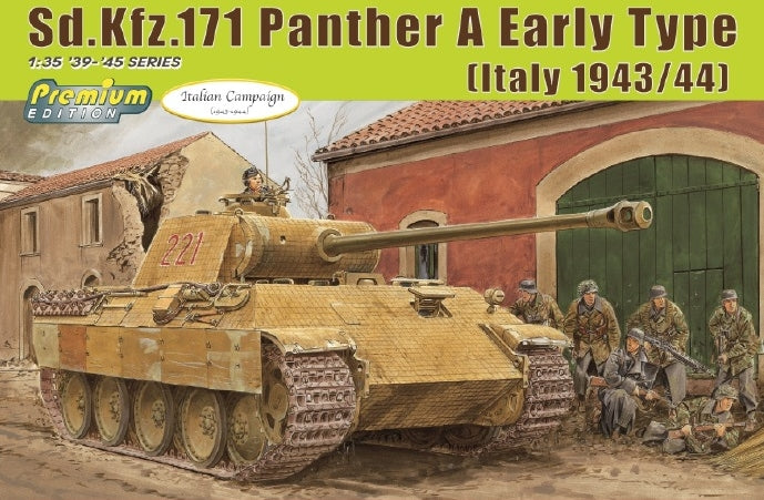 Re-issue!! Sd.Kfz.171 Panther A Early Production (Italy 1943/44) (Premium Edition)