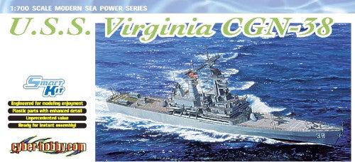 Re-issue!! USS Virginia (CGN-38) Nuclear-powered Guided Missile Cruiser